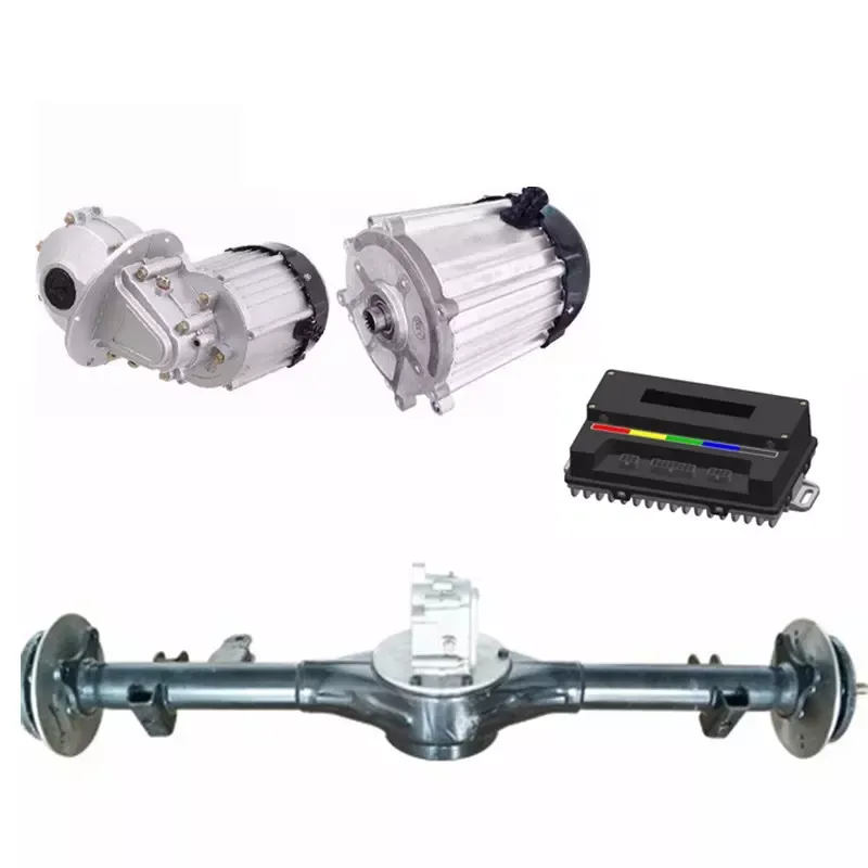 电动车改装套件 1200W 48V 25kph 电动三轮车 PMSM 轮毂电机改装套件