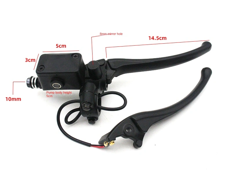 Yadea Electric Vehicle DM1 DM3 DM6 DE2 DE1 DE3 DE8 Oubao Right Disc Upper Pump Lever Brand New Replacement Part Made in China