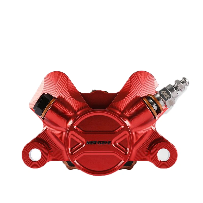 Bơm phanh xe máy New明 Zhejiang hợp kim nhôm đôi piston kẹp M9 phù hợp để độ/nâng cấp cho Yamaha/Kawasaki 1 năm