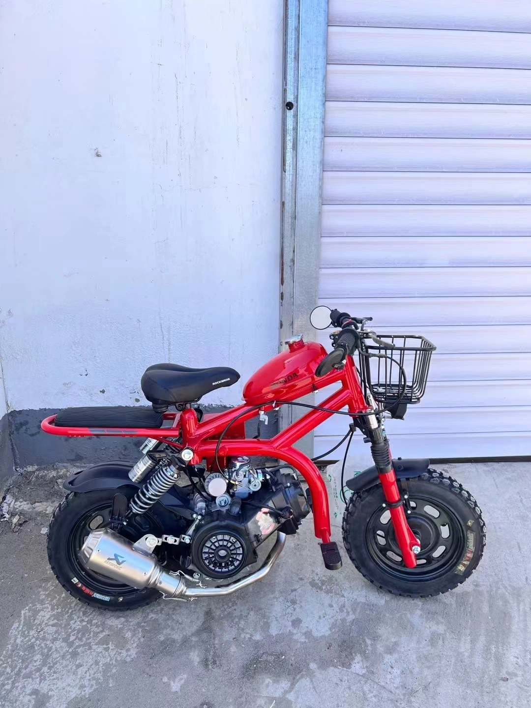汽油动力 4 冲程踏板摩托车 125cc 风冷汽油动力迷你摩托车