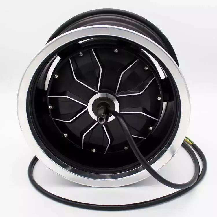mô tô điện xe tay ga BLDC 1200W 72V 12 Inch không chổi than DC Hub Motor phanh đĩa