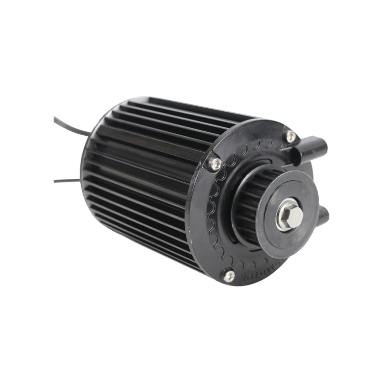 中置电机90型号60V 72V 1000W BLDC电动摩托车电机带10英寸车轮
