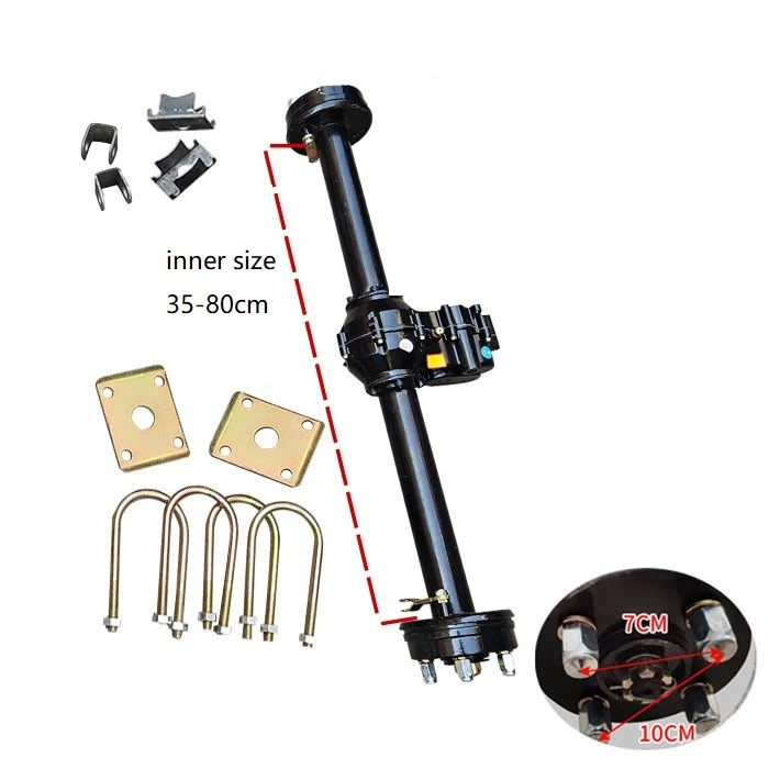 高扭矩低速60V 500W 650W集成变速爬升后桥套件用于三轮汽车