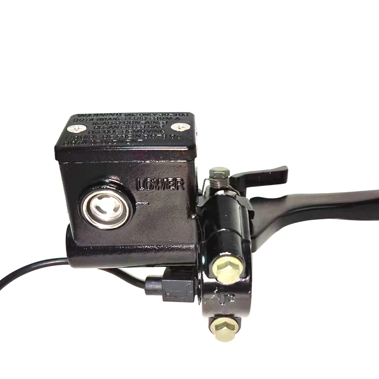 Bơm phanh đĩa thủy lực chủ động HK phanh tay, hợp kim nhôm Model 802, áp dụng cho xe máy điện ba bánh, Bảo hành một năm