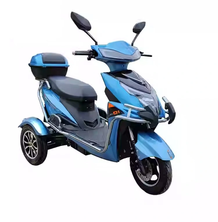 家用小型三轮电动车 1000W防滑坡电动三轮摩托车