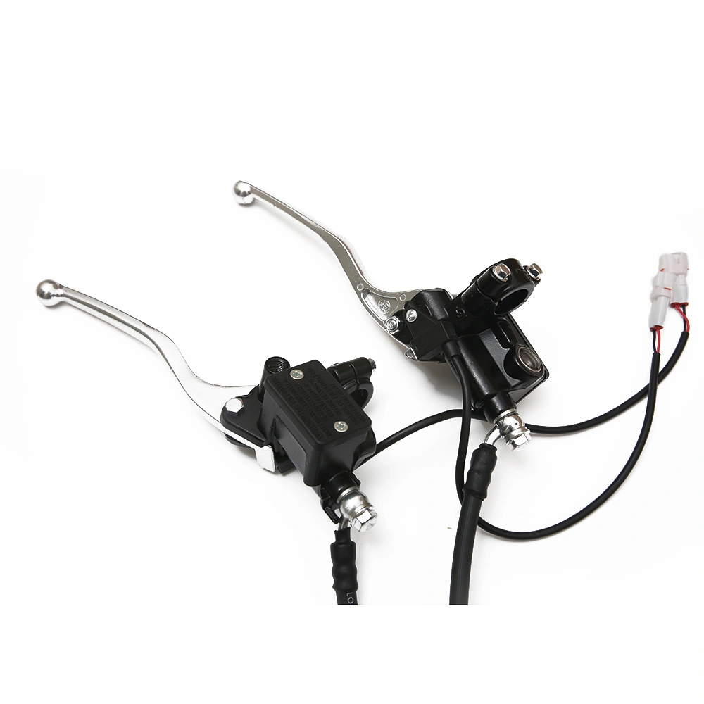 phanh CBS thủy lực đĩa mới thanh kết nối trước/sau bơm chính bơm phụ má phanh hợp kim nhôm pít-tông 14mm/25mm