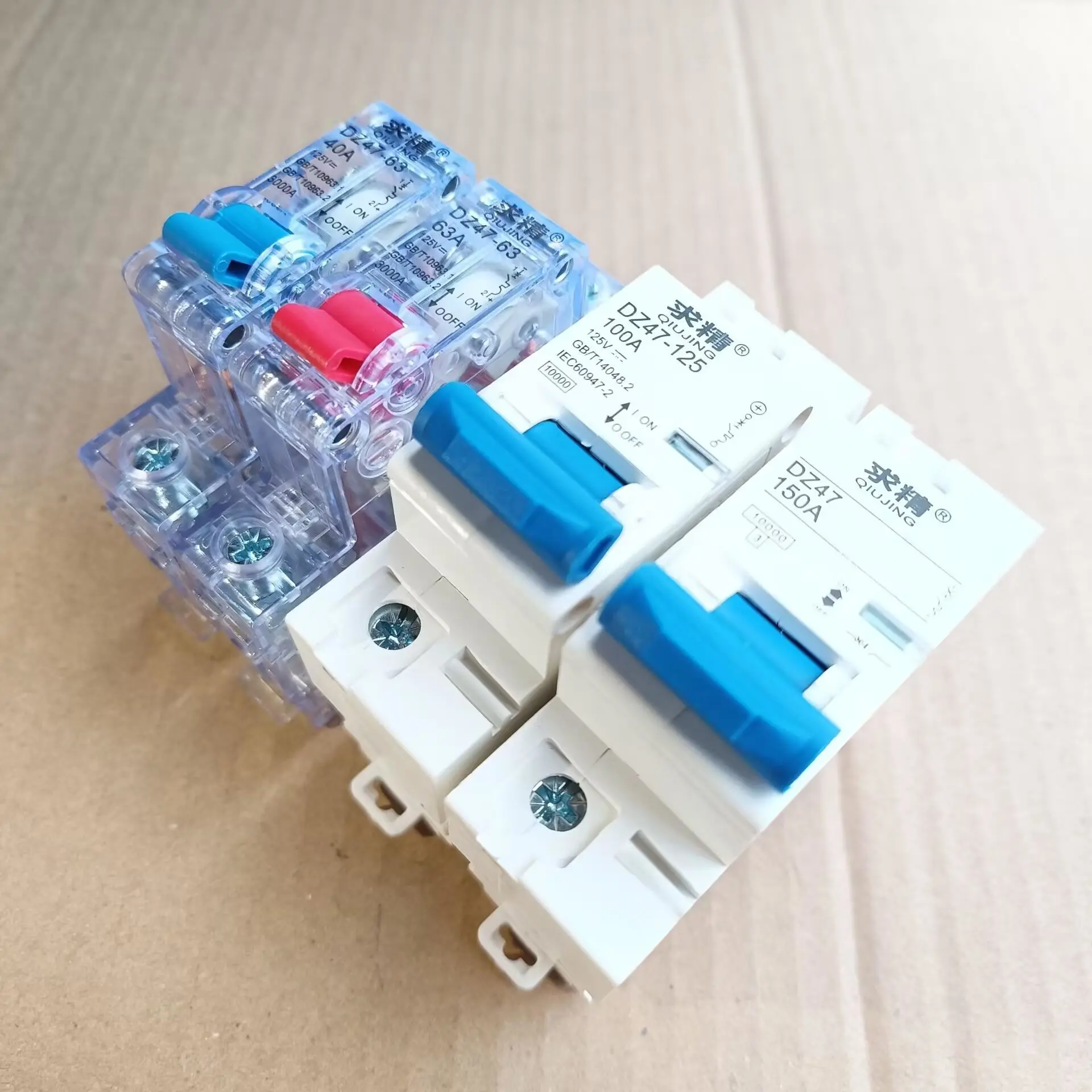 DC Circuit Breaker Switch Fuse Air Switch for Electric Motorcycle Battery 40A-150A