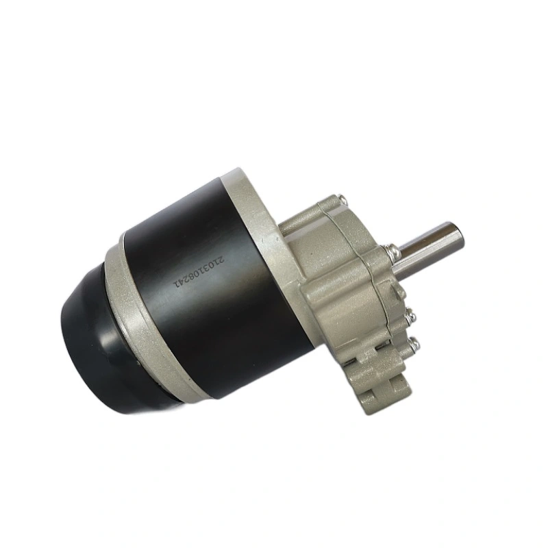 Động cơ có chổi than DC 250W 24V 120RPM động cơ phanh từ tính xe lăn có chổi than DC