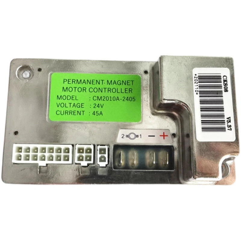 Thiết bị điều khiển xe phục vụ người già được điều khiển bởi bộ điều khiển ga.