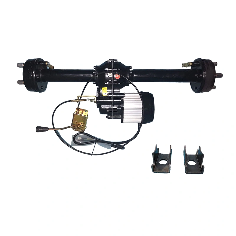 EV Rear Axle Assembly Three Wheeled Vehicle Four Wheeler Motor Differential Drum Brake Disc Brake Load Modified