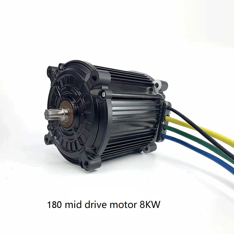 Động cơ giữa xe máy kiểu 180 72V 8000W Động cơ giữa xe điện DC mô-men xoắn cao