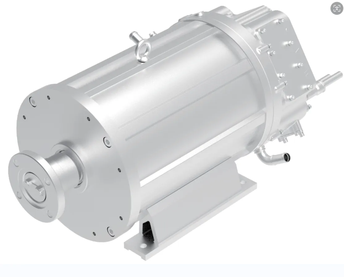 Water-cooled IP67 Integrated Motor Electric Control Powertrain 40KW Automotive Motor with CAN Bus Communication