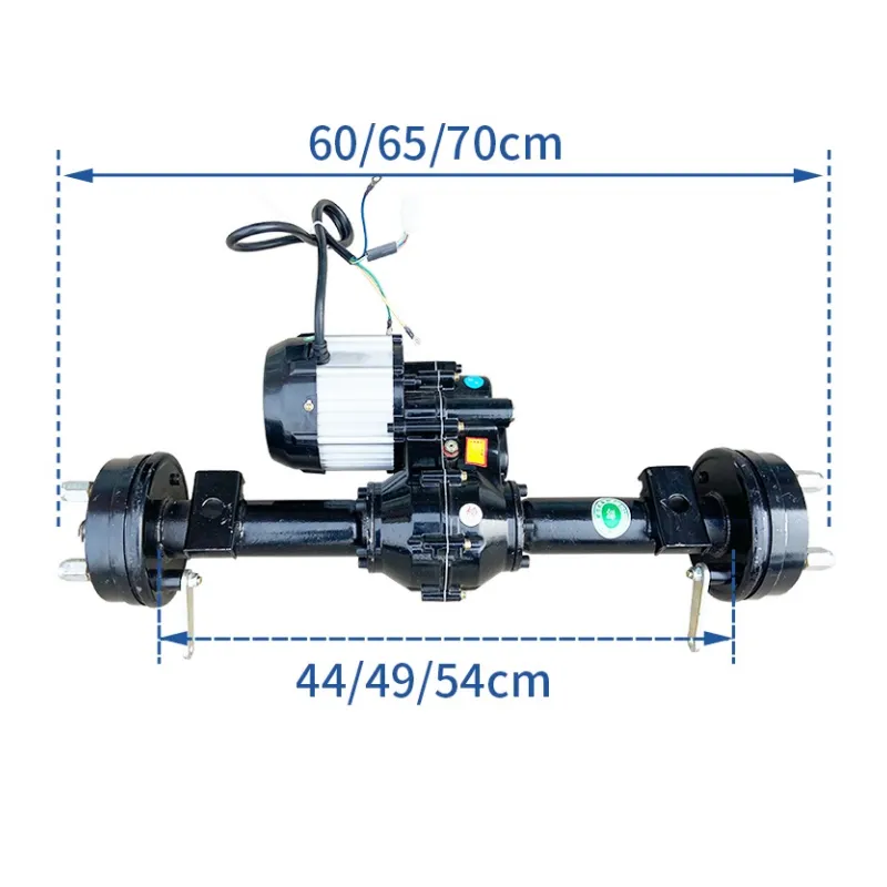 Bộ điều khiển trục sau động cơ không chổi than tốc độ thấp 48V800W được sửa đổi cho trục sau của xe ba bánh điện