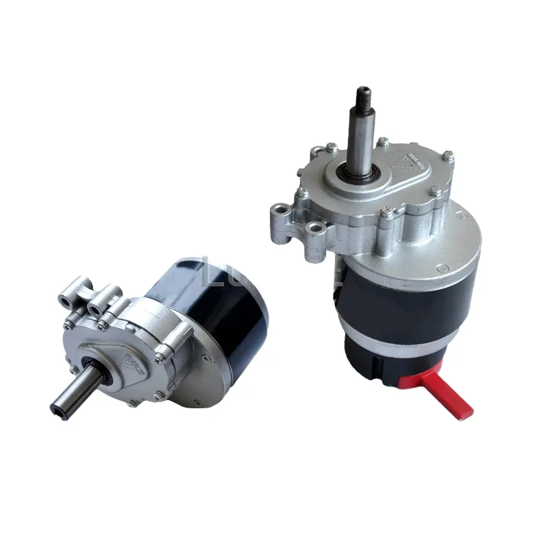250W 24V 120 RPM 브러시드 직류 전동기, 휠체어용 전자 브레이크 내장 브러시드 DC 모터