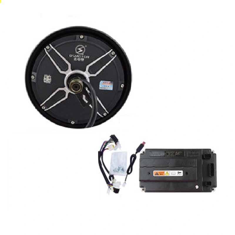 Votol 컨트롤러 EM150이 탑재된 대출력 10인치 72V 3000W 전기 오토바이 모터