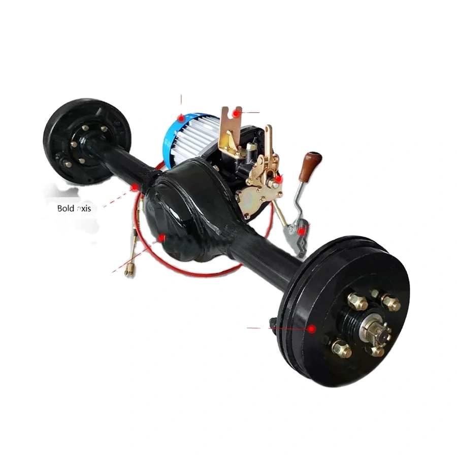 Bộ chuyển đổi trục sau xe điện 800W 1200W 1500W 2000W trục sau xe ba bánh có động cơ