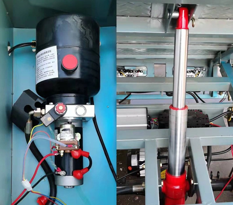 【月销 0+】电动三轮车液压自卸 48 60V 800w 电机动力油泵
