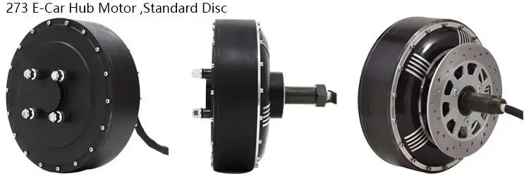 Động cơ xe điện 273 7000W 60V 72v Động cơ xe điện mô-men xoắn cao