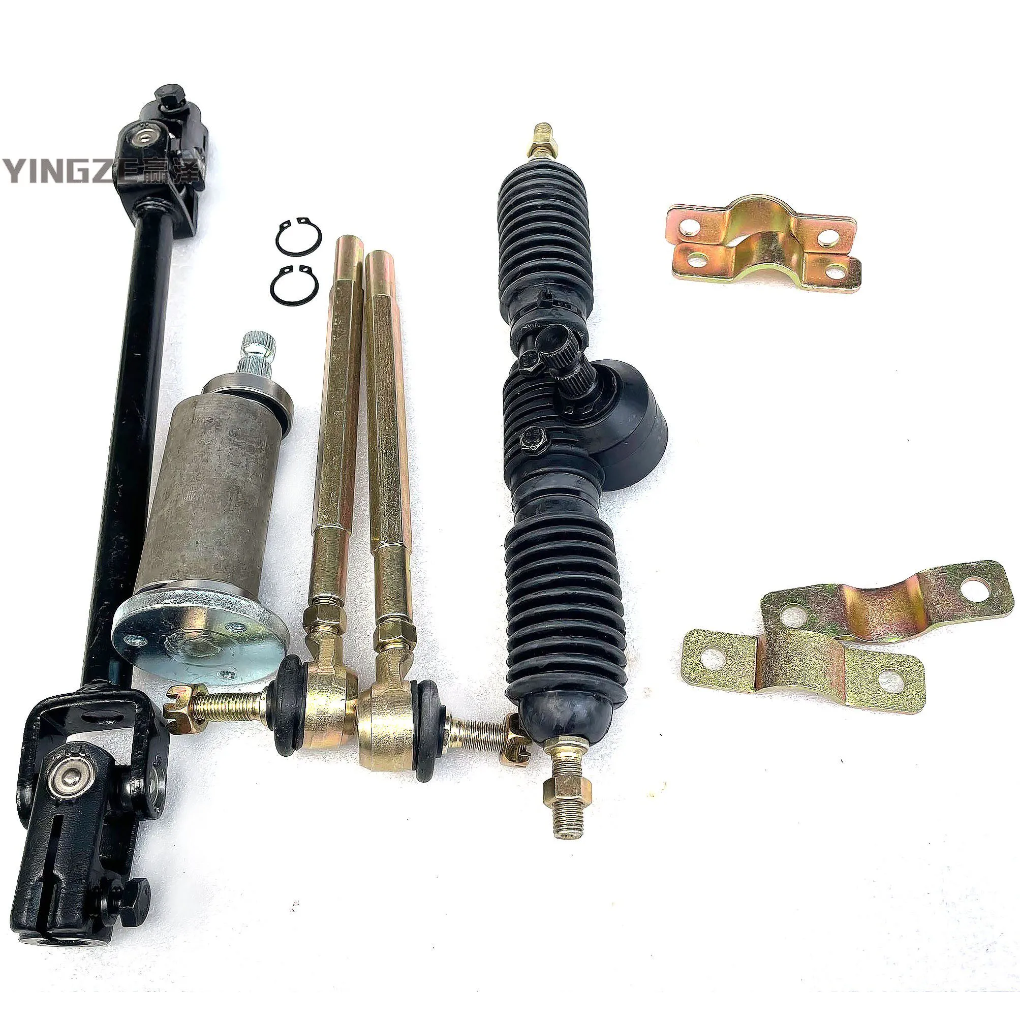 Phụ tùng xe máy điện 4 bánh DIY 32-42Cm Ốp Bát Ăng Ổ Bi Lái Thước Lái