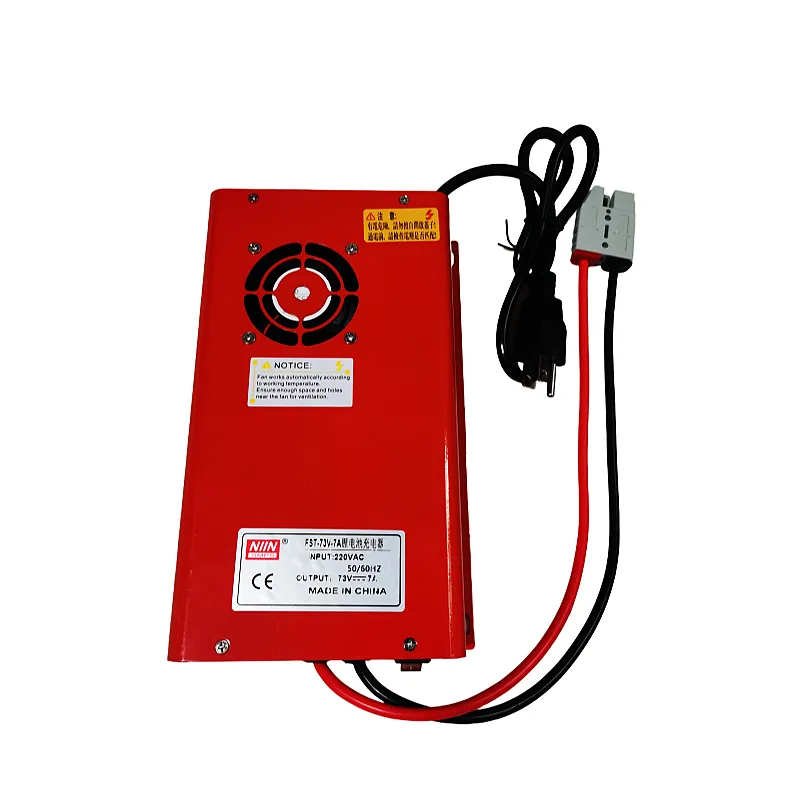 电动汽车用快速充电48V/60V/72V 7A磷酸铁锂电池充电器