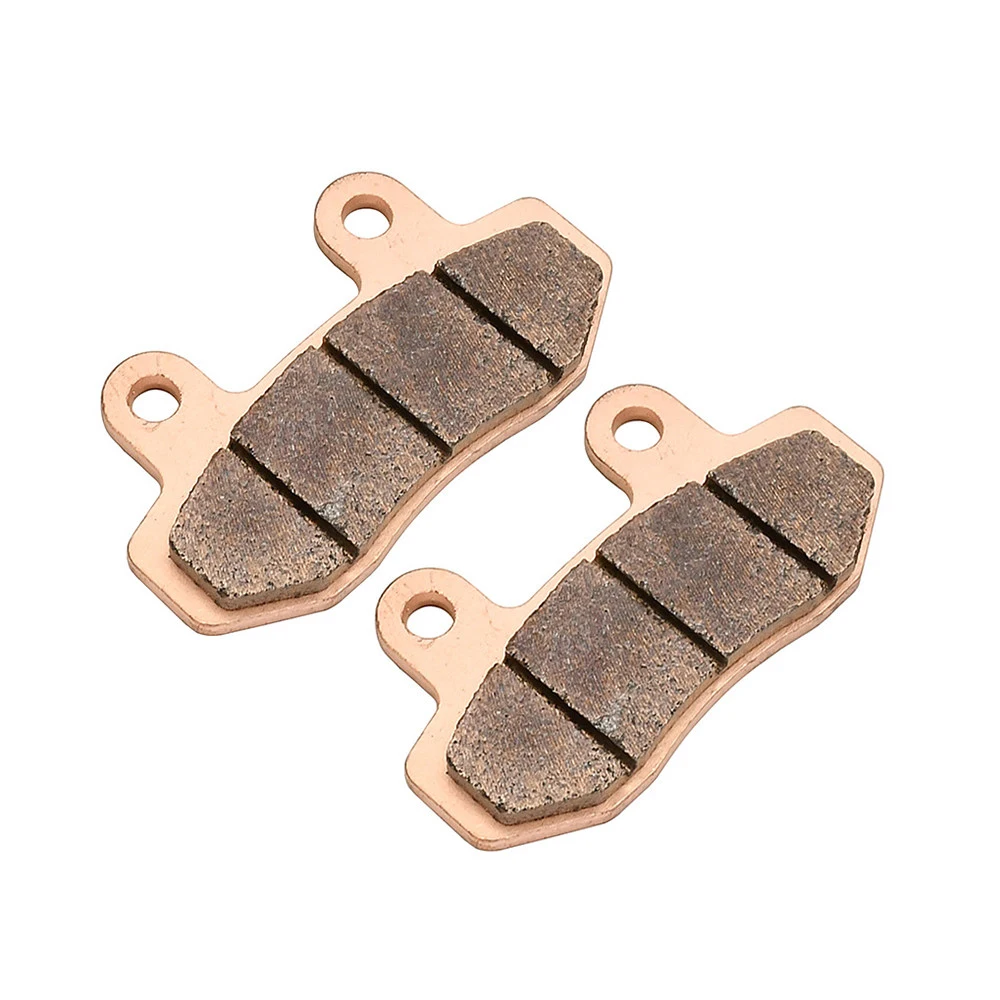 XCMT Phanh mới Ultra Bee Bán kim loại đệm phanh (đồng/Màu xám) trước/sau đĩa phanh cho Xuyên Long Goffie xe địa hình điện