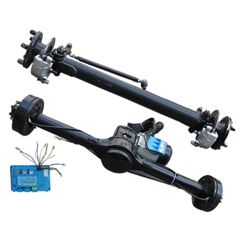 大功率重型变速箱后桥总成72V 6kw差速器后桥总成