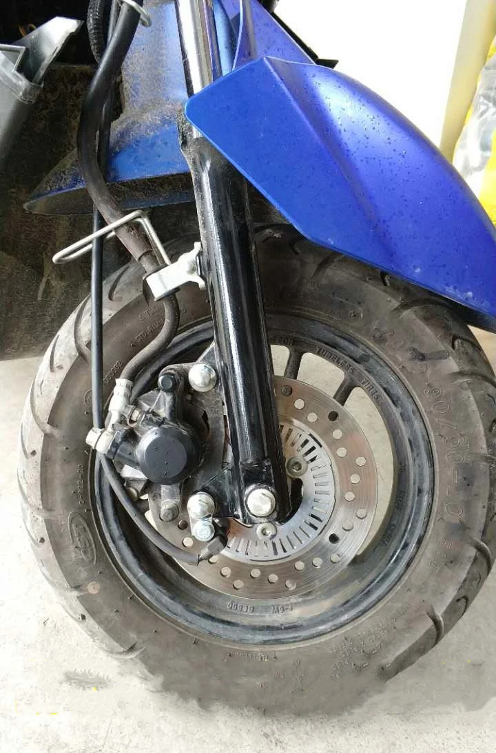Single-channel ABS Kit for motorcycles, electric vehicles, and bicycles disc brakes (front/rear)