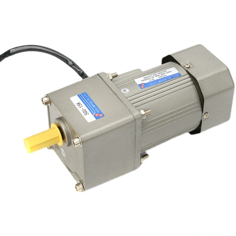 高扭矩低噪音1400转/分60W 90W 120瓦交流电机，带变速箱