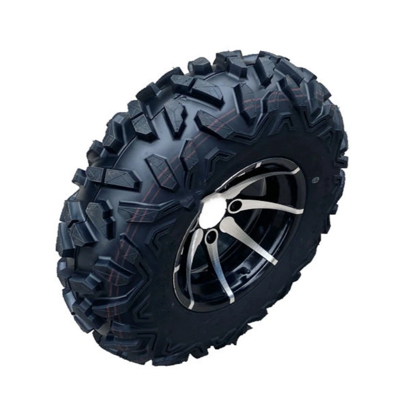 卡丁车25X8-12轮毂轮胎25x10-12英寸沙滩自行车A形越野轮胎