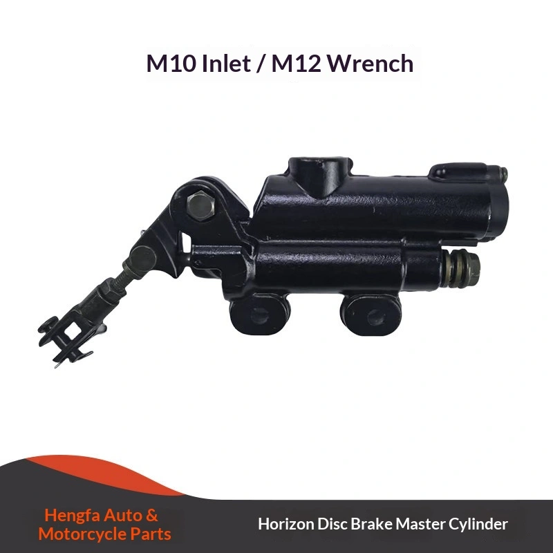 New Horizon off-road motorcycle rear disc brake master cylinder semi-metal Golden Eagle small ninja Aurora suitable for Augusta