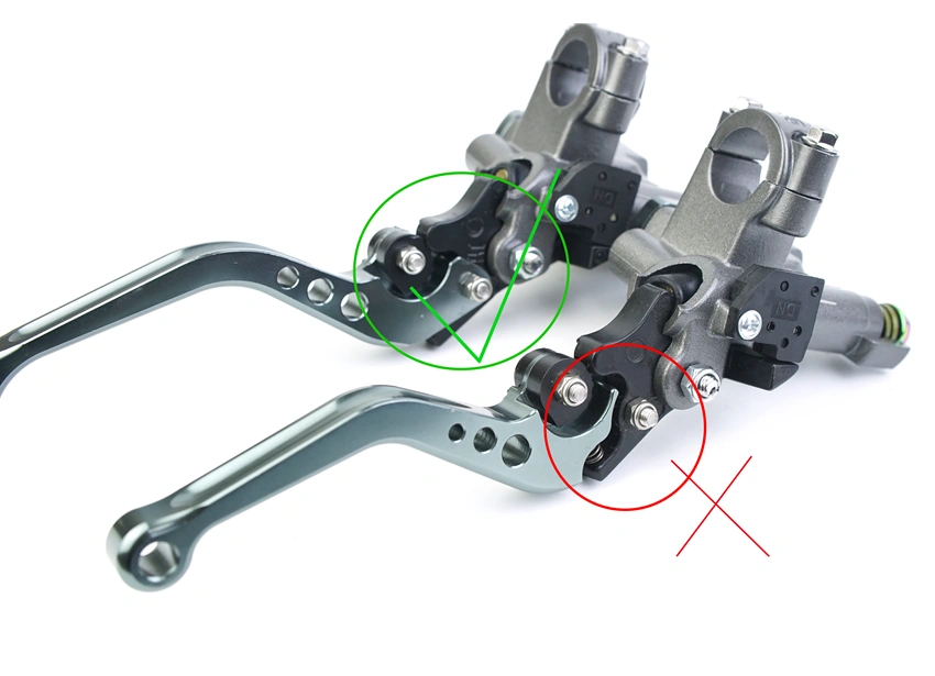 Electric Motorcycle New Front/Rear Disc Brake Master Cylinder Hydraulic Pump Lever for FX-Style Xiao Gui Wang Modified Parts