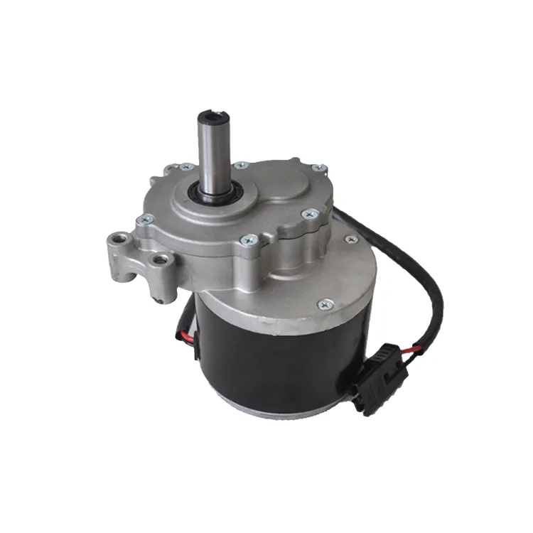 250W 24V 120 RPM 브러시드 직류 전동기, 휠체어용 전자 브레이크 내장 브러시드 DC 모터