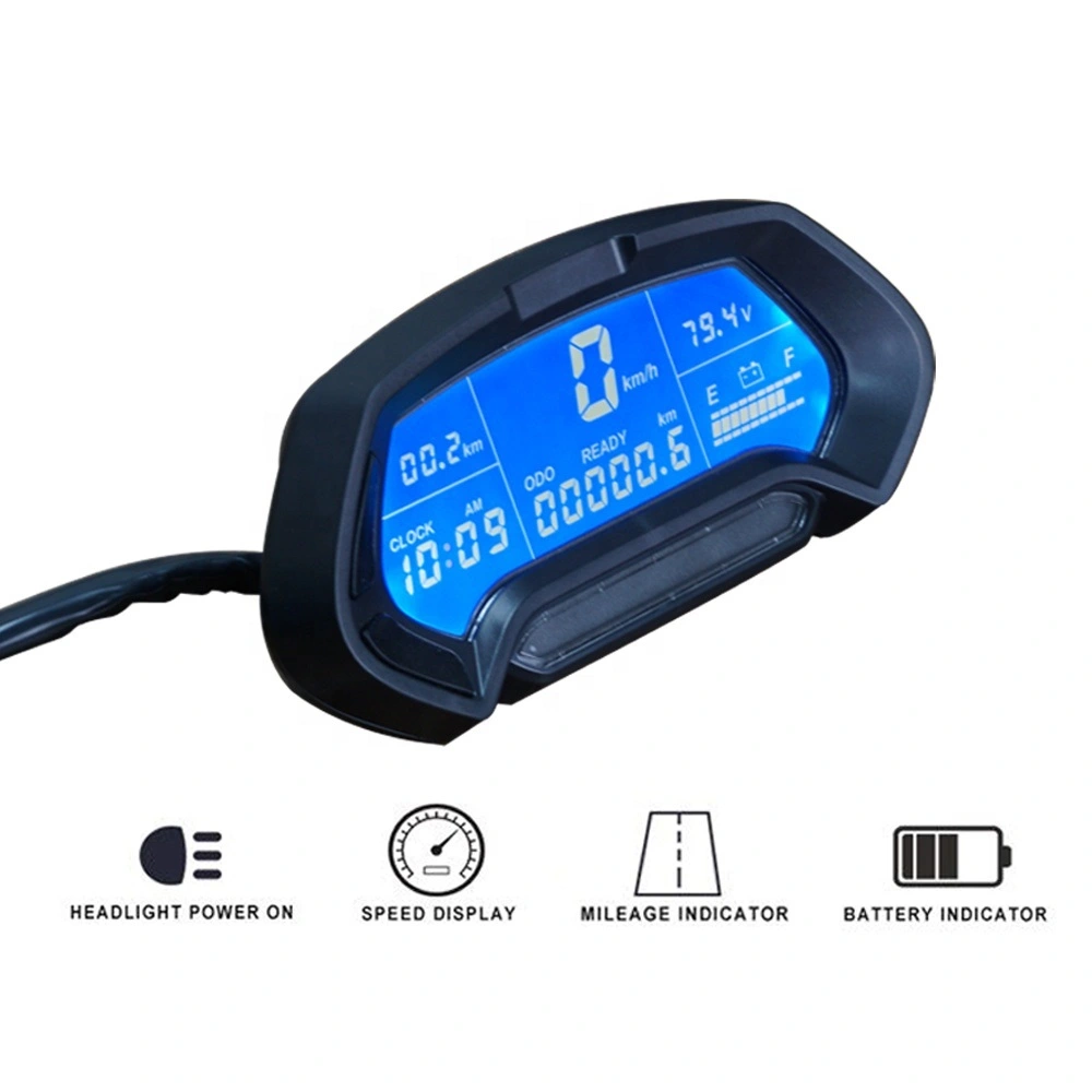 Electric Motorcycle Motor DC Motor 17x6.0inch 12000W 96v Hub Motor Controller Kit
