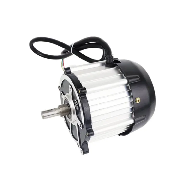 Xe điện ba bánh trục truyền động sửa đổi ròng rọc động cơ 24V 48v DC không động cơ bàn chải