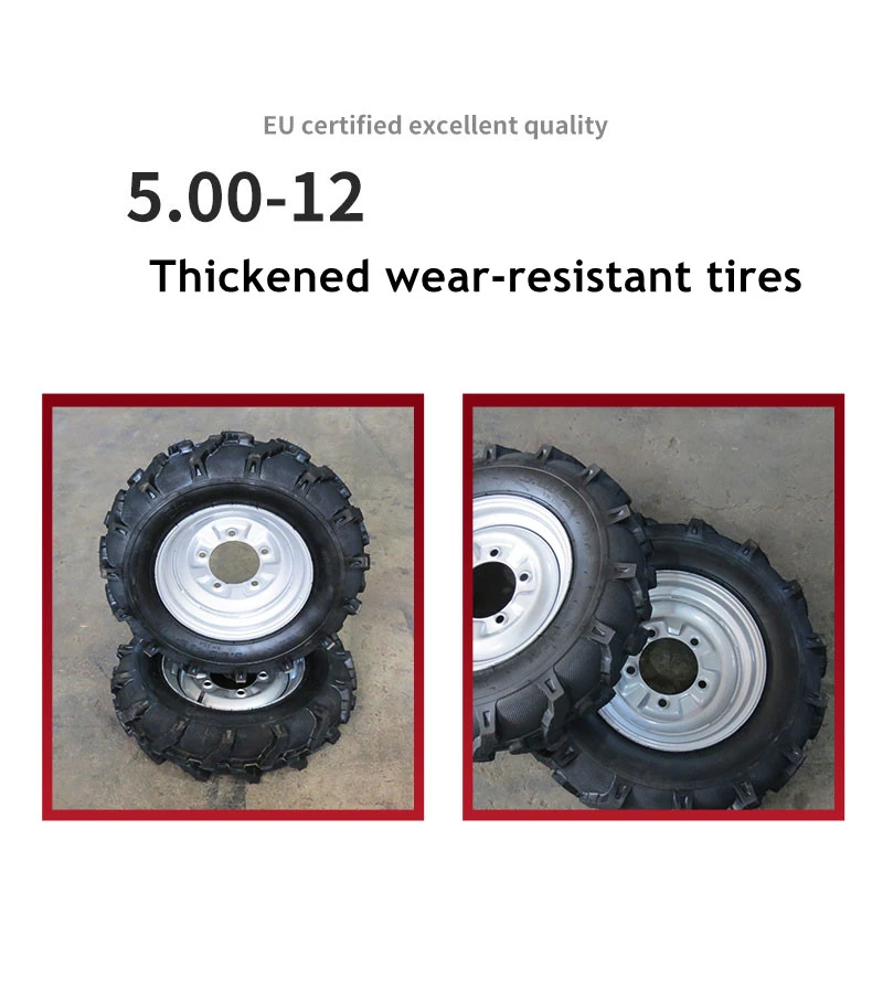 Thickened Electric Tricycle Tire Cargo Outer Tire 5 Holes 500-12 Wear-resistant Tire