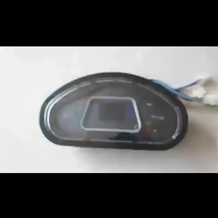 电动车液晶仪表 电动三轮车液晶仪表48V60V72V通用电量速度里程表 配件