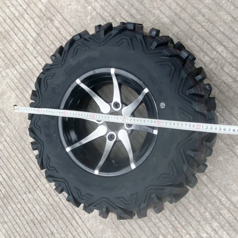 卡丁车25X8-12轮毂轮胎25x10-12英寸沙滩自行车A形越野轮胎