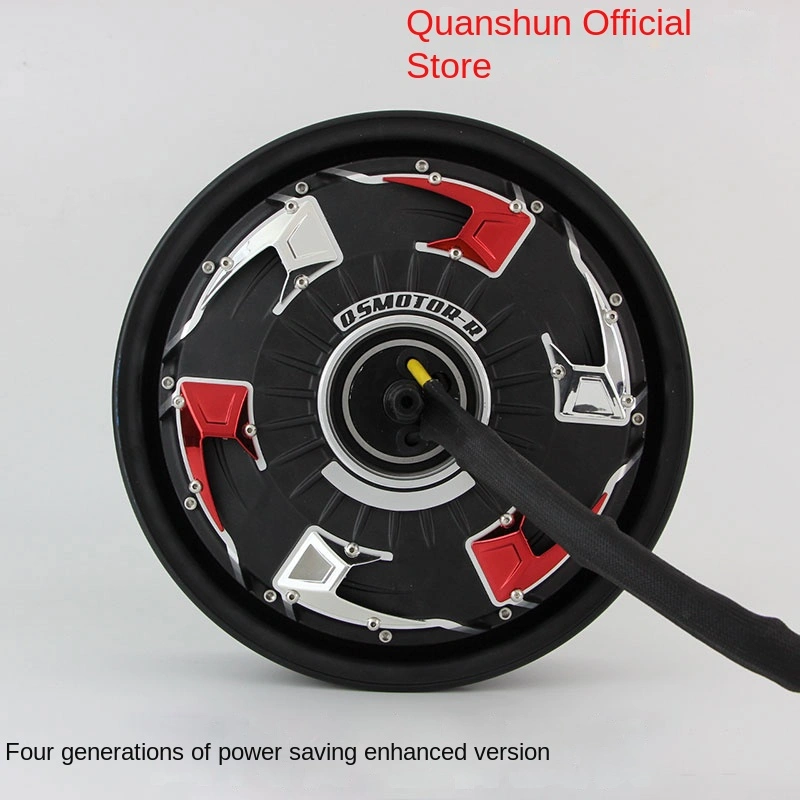 12寸运输电机第四代外观省电增强型无刷永磁IP65防水2000W 72V