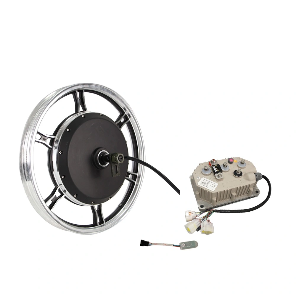 전동 스쿠터용 고토크 17x1.6인치 2000W 72v 무브러시 허브 모터