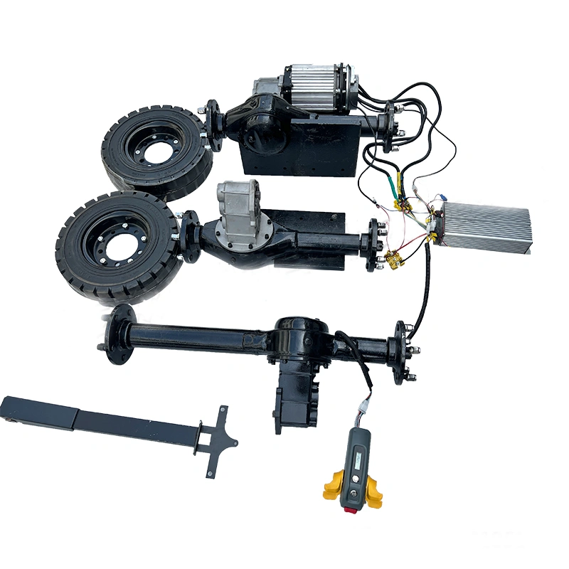 xe nâng điện nặng, xe kéo, cầu dẫn động, phanh điện từ, động cơ, cầu sau xe kéo điện