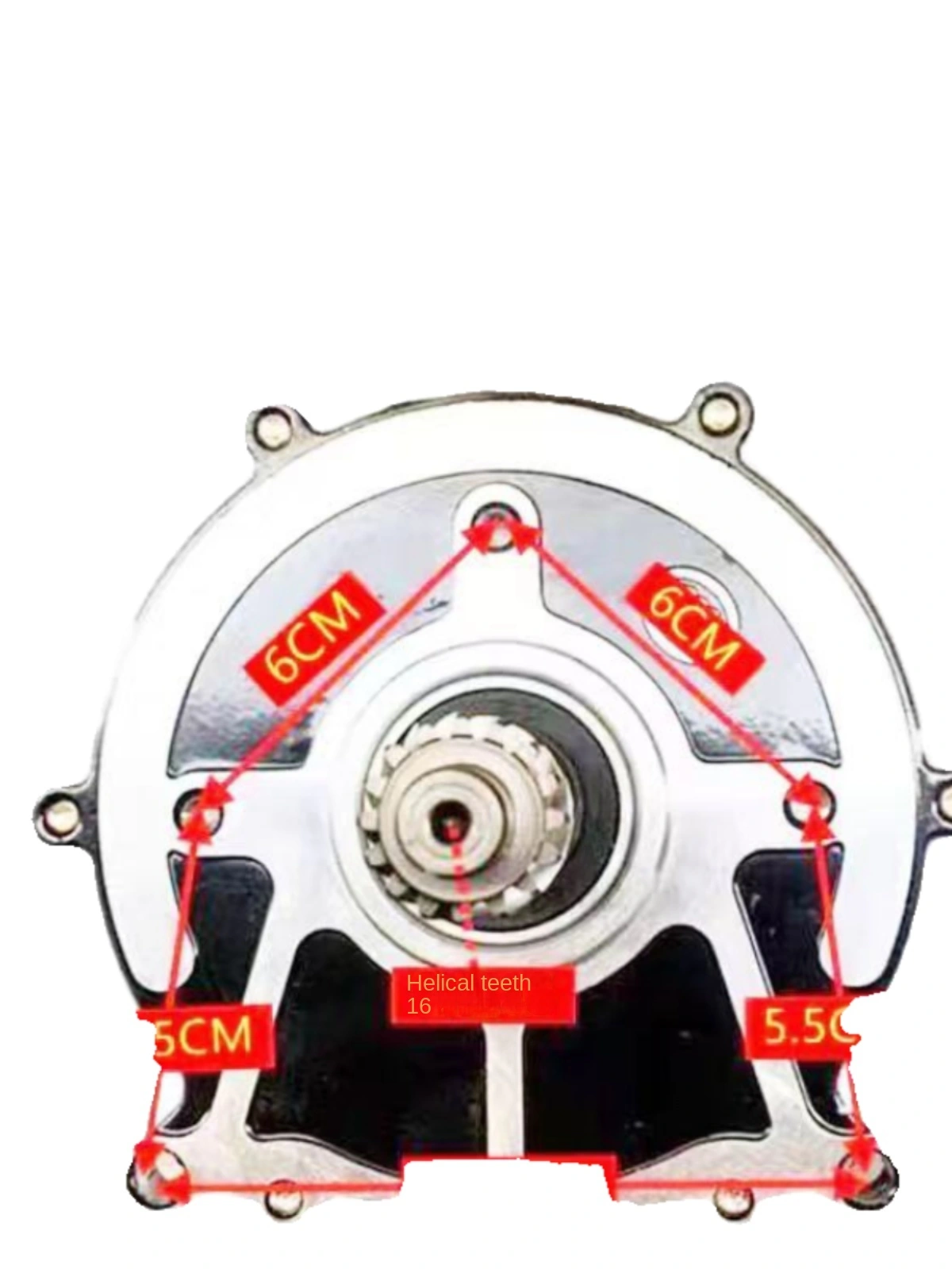 Động cơ bánh răng xe ba bánh điện FENILIT 500W/650W/800W/1000W/1200W Đồng nguyên chất 72V Hiệu suất cao IE1 Trung Quốc Đại lục