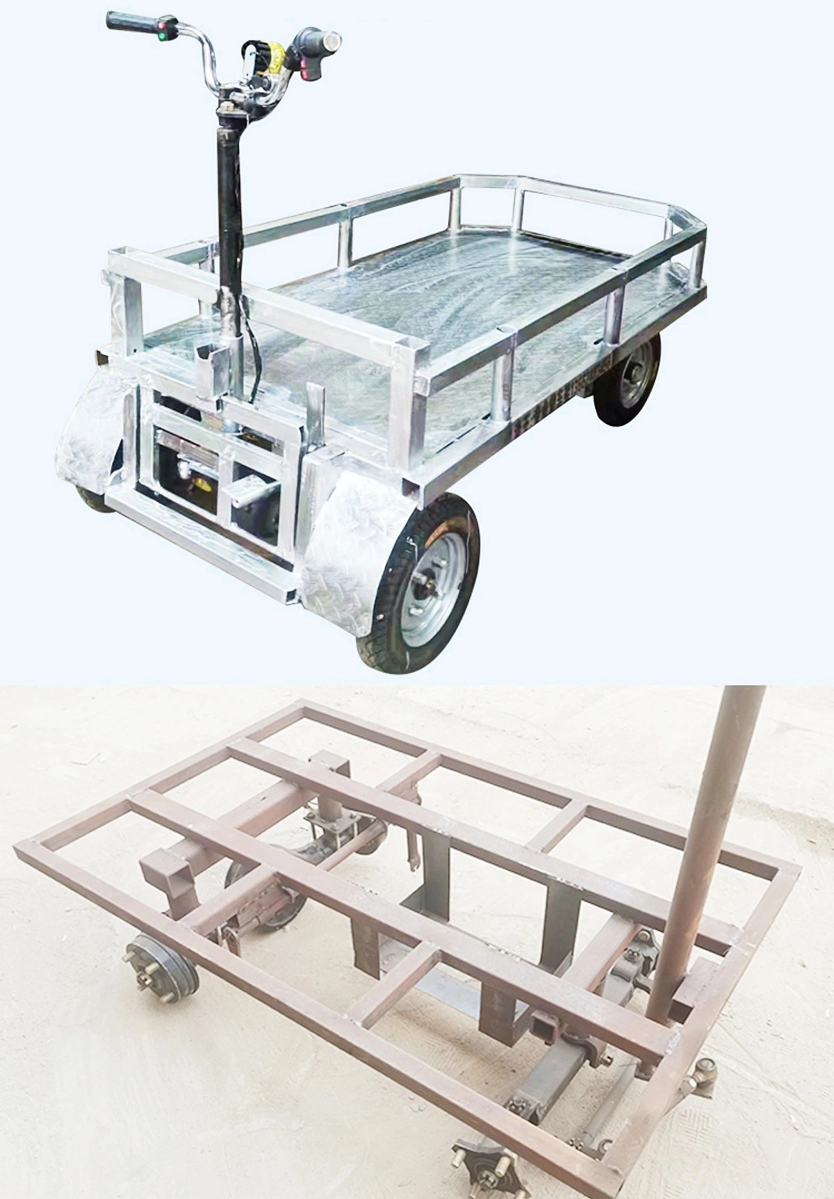 low speed 10kmh brushless motor rear axle 800w four-wheel front and rear axle electric flat modification assembly