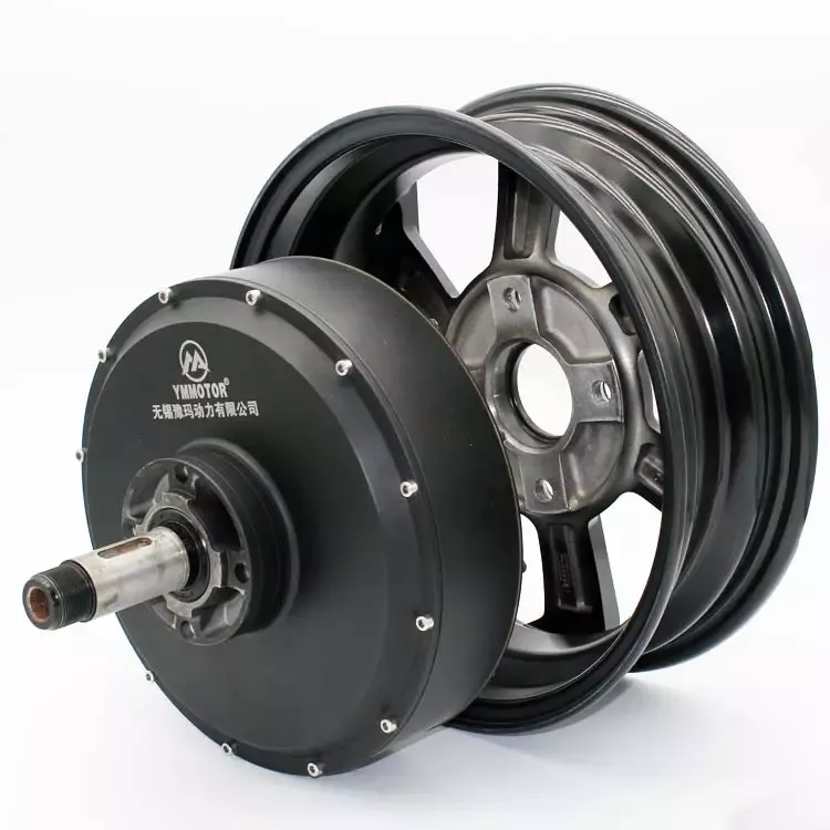 4륜 차량용 저속 45km/h 12인치 2000W 메쉬형 DC 전동 허브 모터