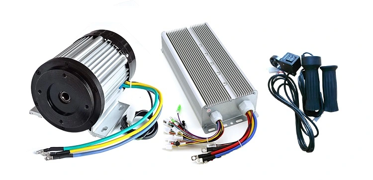 고출력 DC 모터 48V 60V 72V 4000W 유압 오일 펌프 세척기용 브러시리스 모터
