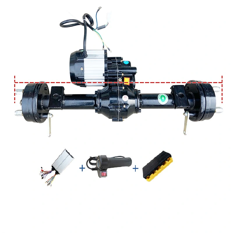 Bộ điều khiển trục sau động cơ không chổi than tốc độ thấp 48V800W được sửa đổi cho trục sau của xe ba bánh điện