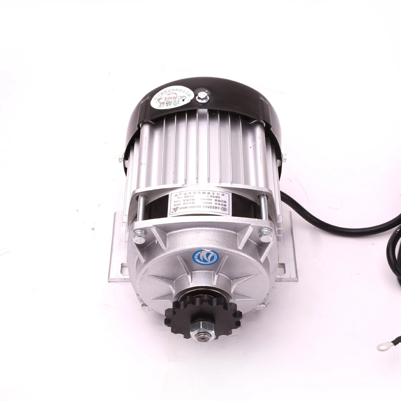 DC 감속 모터 36V 48V 350W 500W 전동 트라이크 무브러시 스프로킷 모터