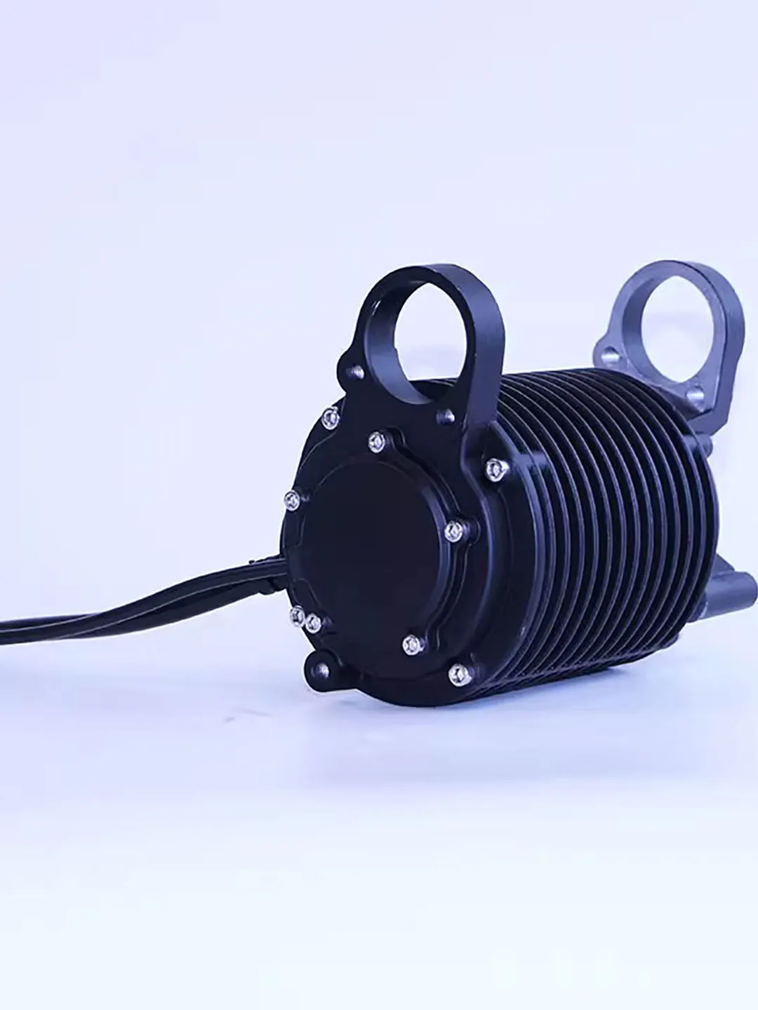 Qsmotor 无刷管状中置驱动电机 60V 1100W 90 120 138 单头高效电机用于电动自行车