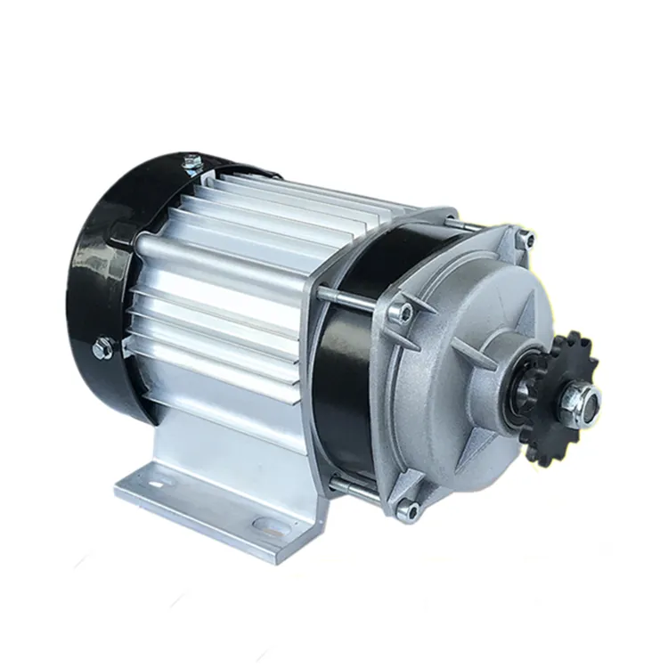 电动三轮车用48V 1000W直流无刷中置电机，低速450转/分