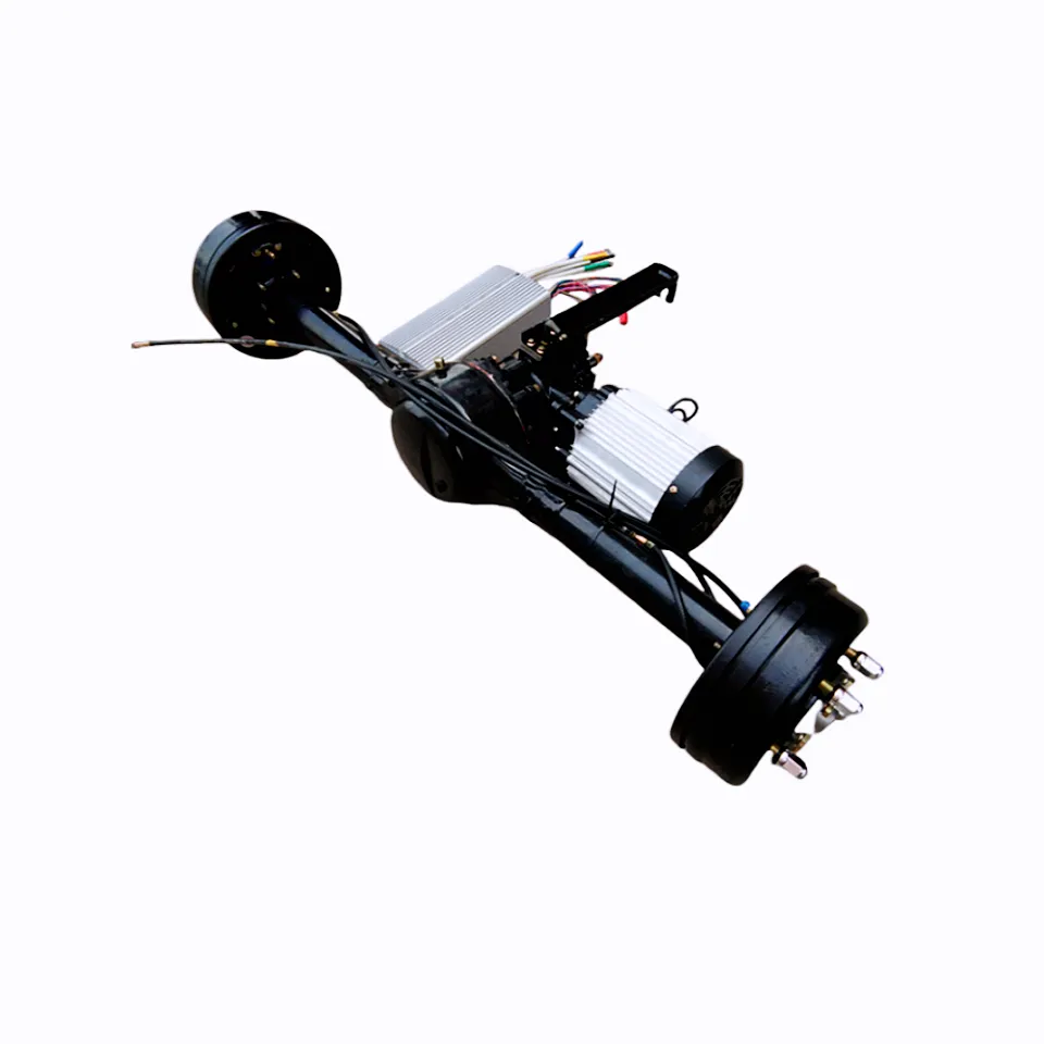 Electric tricycle Hybrid car rear axle 1000W 60V 72v hybrid rear axle assembly