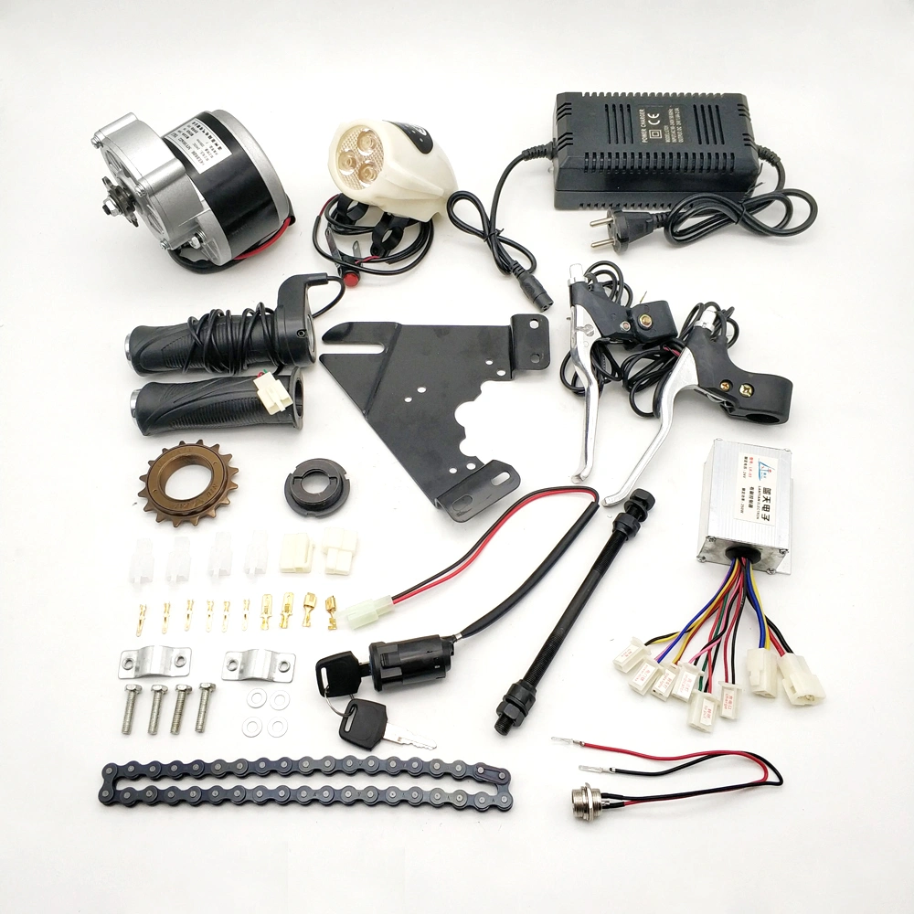 全套BLDC电机DIY电动自行车250W 350W 24V 36v电动自行车电机